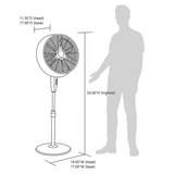 Frigidaire Outdoor Misting Fan, 2-in-1 Evaporative Mister and Pedestal Fan