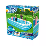 Bestway 10' Rectangular Inflatable Family Pool