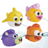 Baby Shark Bath Sprinkler with 4 Squirt Toys