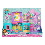 Gabby's Dollhouse Gabby Girl Dress-Up Rainbow Closet Play Set with Six Exclusive Figures