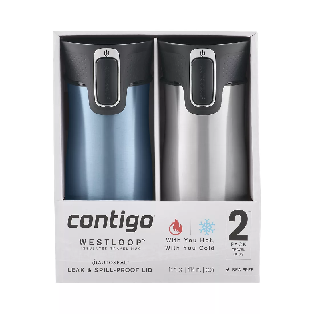 Contigo Stainless Steel Insulated Mugs are now on sale at