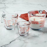 Anchor Hocking 3-Pc. Open-Handle Measuring Cup Set