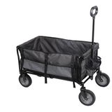 Berkley Jensen Multi-Function Folding Wagon,  7" Wheels Folding Cart