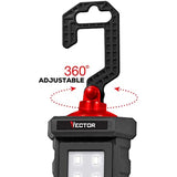 Vector LED Portable Light, 650 Lumen Flashlight Spotlight, BB24PV, Light Bar, Rechargeable