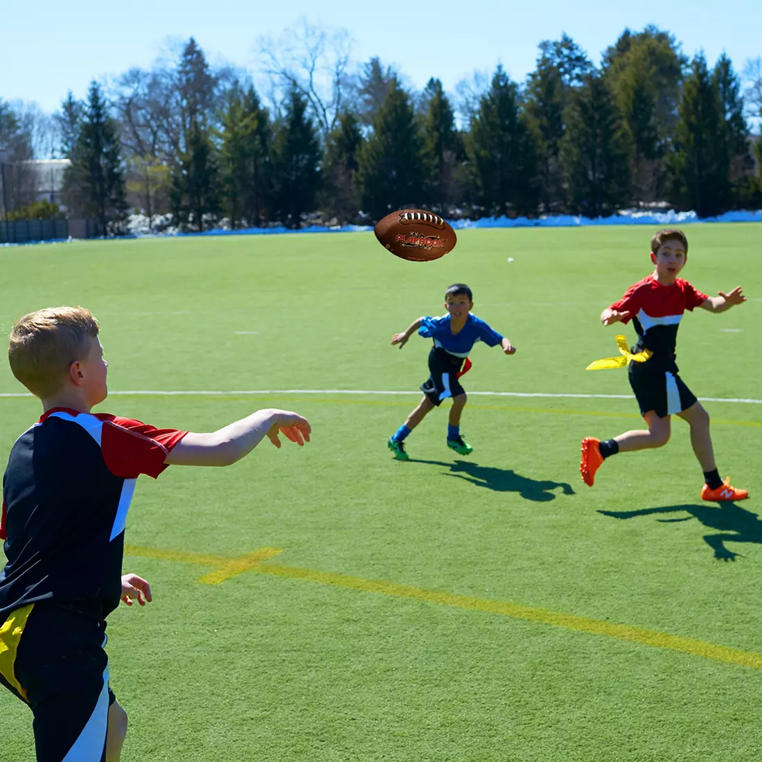 Franklin Mini Playbook Football, Brown