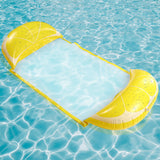 Novashion Floats Bed Inflatable Hammock, 55'' x 24'' Swimming Pool Raft