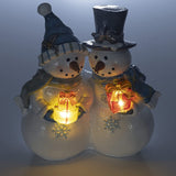 Vp Home Gift-Giving Snowman Couple Led Christmas Light