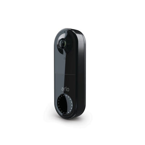 Arlo Essential 1080p Wired Video Doorbell, 180° View, Night Vision
