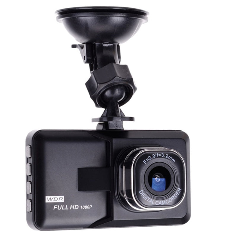 3Inch Car DVR Camera Dash Cam Full HD 1080P Wide Angle Driving