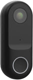 Feit Electric CAM/DOOR/WIFI Smart Doorbell Camera With Wi-Fi Night Vision Camera, 2-Way Audio, Black