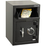 Honeywell 1.06 Cubic Security Safe with Deposit Door, Spy-Proof Combination Lock