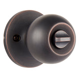 BrinkS Keyed Entry Ball Style Doorknob Deadbolt Combo