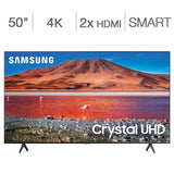 SAMSUNG 50" Class TU700D-Series Crystal Ultra HD 4K Smart TV