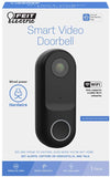 Feit Electric CAM/DOOR/WIFI Smart Doorbell Camera With Wi-Fi Night Vision Camera, 2-Way Audio, Black