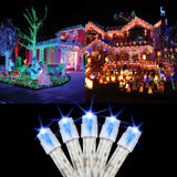 100 LED Christmas Lights 30 Feet Holiday Lights
