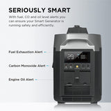 Ecoflow Smart Generator, Unleaded Gasoline 4L Generator, 1800W AC Output