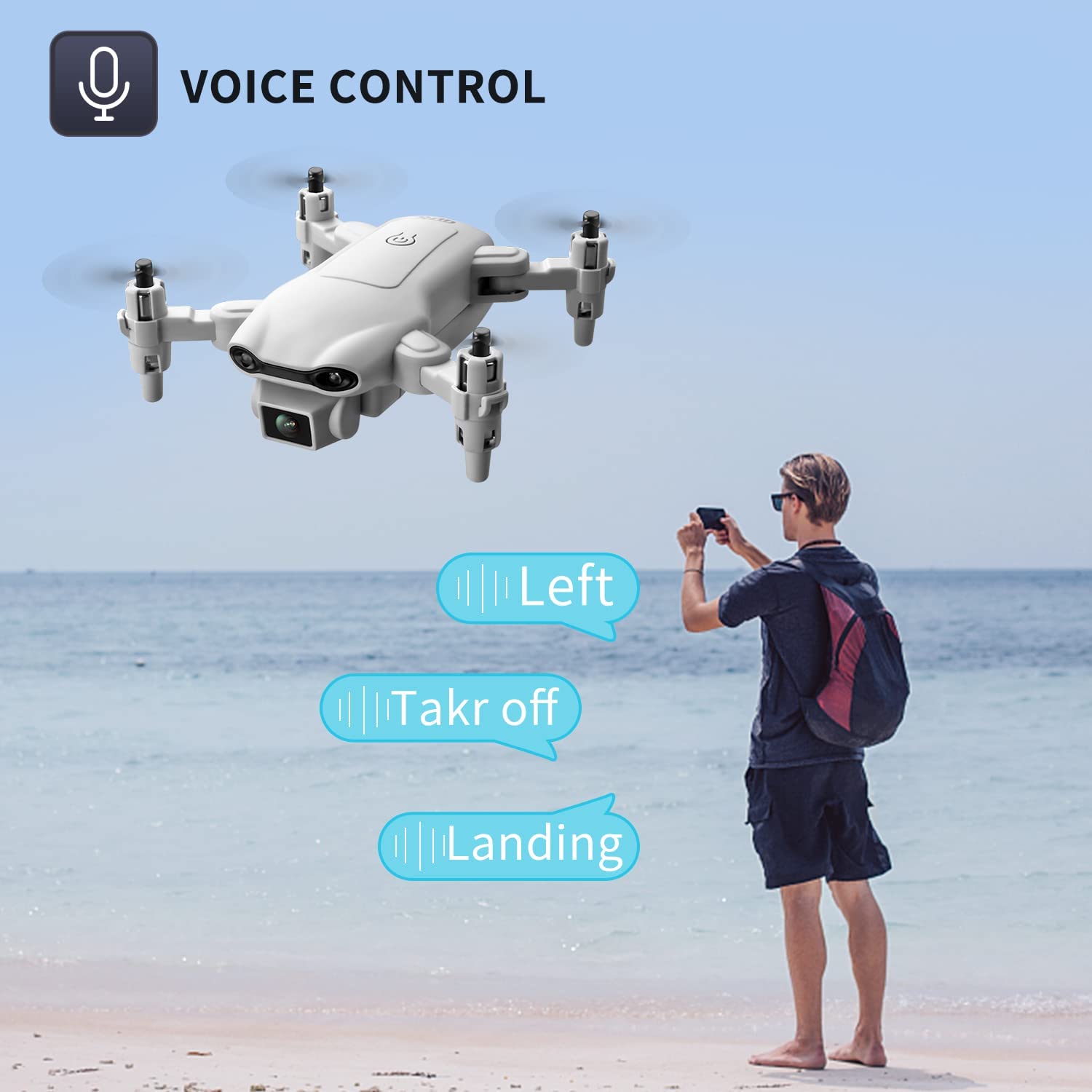 DRONEEYE 4DV9 Mini Drone with 720P HD Camera, FPV Live Video RC Quadcopter  Helicopter – Homesmartcamera