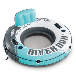 Intex River Run I Sport Lounge, Inflatable Water Float, 53" Diameter, Color Varies