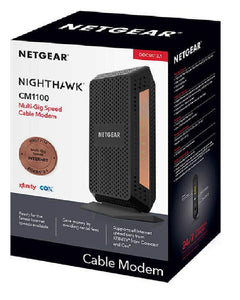Netgear Nighthawk CM1100 Modem, Nighthawk Multi-Gig Speed Cable Modem