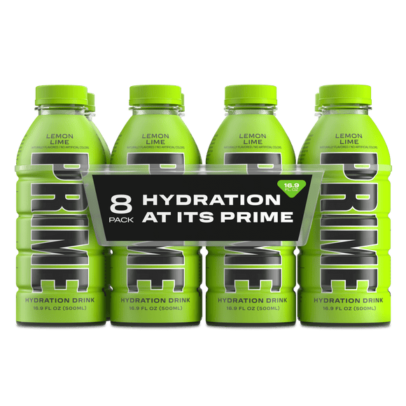 Prime Hydration Sports Drink, 16.9oz - 8 Pack
