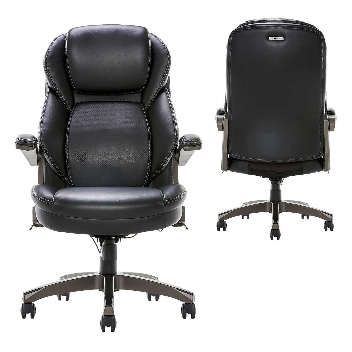 La Z Boy Manager Chair with Adjustable Headrest Homesmartcamera