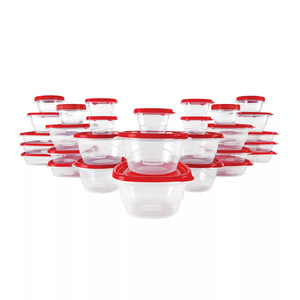 Rubbermaid TakeAlongs 62-Pc. Food Container Set Including Lids