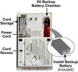 Kidde Plug-In Multi-Gas Alarm and Portable Carbon Monoxide Alarm, 2-pack