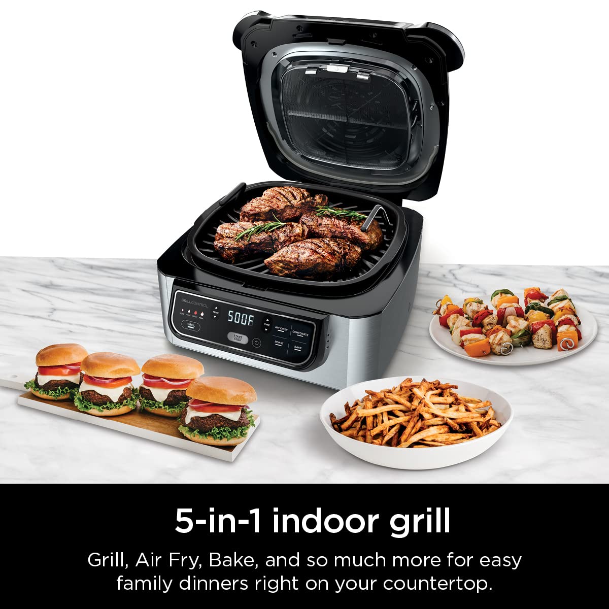 Online Ninja Foodi 4 qt 5-in-1 Indoor Grill Air Fryer