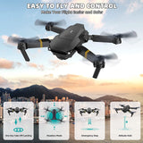 Eachine E58 Drones Camera, 3PCS Batteries Foldable 4K Drone with 1080P HD Camera RC Quadcopter, WiFi FPV Live Video, Altitude Hold, One Key Take Off/Landing, 3D Flip. Gifts for Girls/Boys