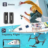 DRONEEYE 4DV13 Drone for kids Adults with 1080P HD FPV Camera, Foldable Mini RC Quadcopter With Waypoint, Functions,Headless Mode,Altitude Hold,Gesture Selfie,3D Flips,Beginners Toys Gifts