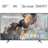 Hisense 50" 4K UHD Smart Google TV - 50A65H