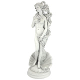 23 Inch Polyresin Birth of Venus Greek Goddess Statue, Antique Stone
