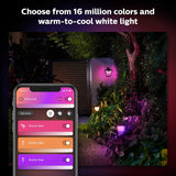 Philips Hue White & Color Ambiance Econic Outdoor Smart Pathway light Extension