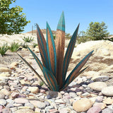 Metal Agave Plants Tequila Rustic Sculpture, DIY Metal Art Tequila Antique Sculpture