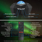 Star Projector, 3 in 1 LED Galaxy Moon Projector, 55 Lighting Effects Night Light Aurora Projector