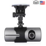 AKASO HD Car DVR Dual Lens GPS Camera Dash Cam Rear View Video Recorder Dash Cam Auto Registrator G-Sensor Car DVRs X3000 R300