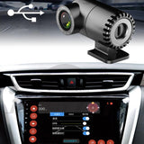 Car DVR dash cam Hidden Lens 360 camera degree rotatable USB Mini Camera Android Auto Digital Video Recorder Driving recorder