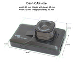 1080P Car DVR Camera 140 Degree Dash Cam Video Registrars