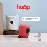 Hoop Home Security Camera Wireless 1080p Video Surveillance System with Sound & Motion Detection, Text to Speech