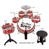 Toy Time 7-Pc. Toy Drum Set