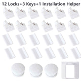 Magnetic Locks Protection From Children Baby Safety Lock Infant Security Locks Drawer Latch Cabinet Door Stopper Lock Limiter