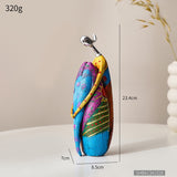 Colorful Abstract Female Figure Sculpture Modern Creative Resin Oil Painting Woman Art Statue FigurinesColorful Abstract Female Figure Sculpture Modern Creative Resin Oil Painting Woman Art Statue Figurines