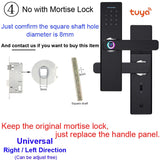 Raykube Wifi Electronic Door Lock Fingerprint Door Lock