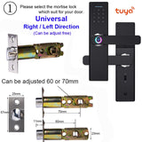 Raykube Wifi Electronic Door Lock Fingerprint Door Lock