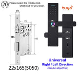 Raykube Wifi Electronic Door Lock Fingerprint Door Lock