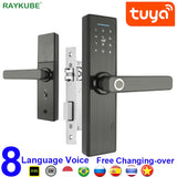 Raykube Wifi Electronic Door Lock Fingerprint Door Lock