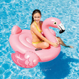 Intex Inflatable Flamingo Ride On Pool Float, 56" x 54" x 38"