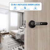 Gavdhe Fingerprint Door Lock,Biometric Keyless Entry Door Knobs with Keypads