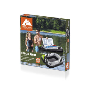 Ozark Trail Cooler Float With 2 Cup Holders, 39 " x 33 " x 9.8 " Fits Coolers 24-48 Quarts