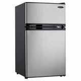 Danby Designer Dual Door 3.1 cu. ft. Compact Refrigerator with Freezer